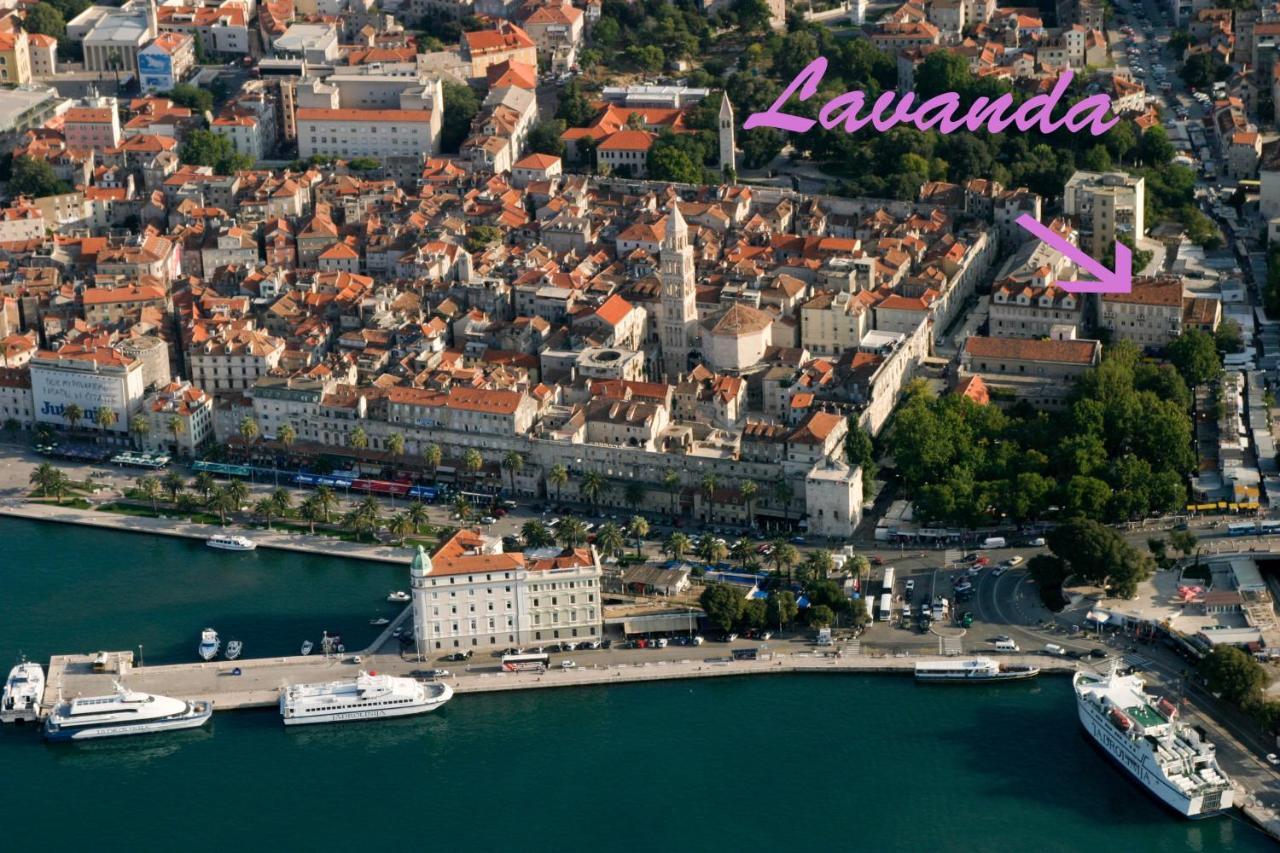 Ferienwohnung Studio Lavanda Split Exterior foto